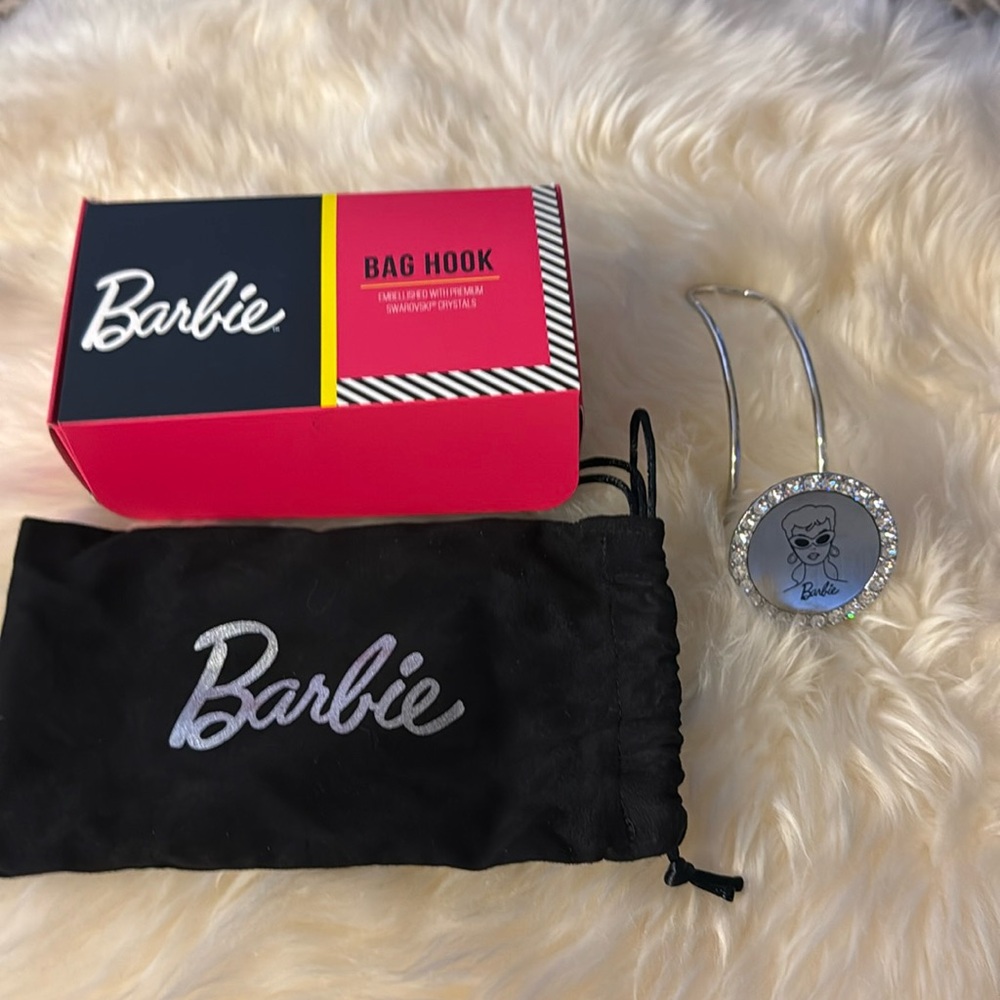 Pilot Barbie 60th Anniversary collector’s edition bag holder Barbie bling